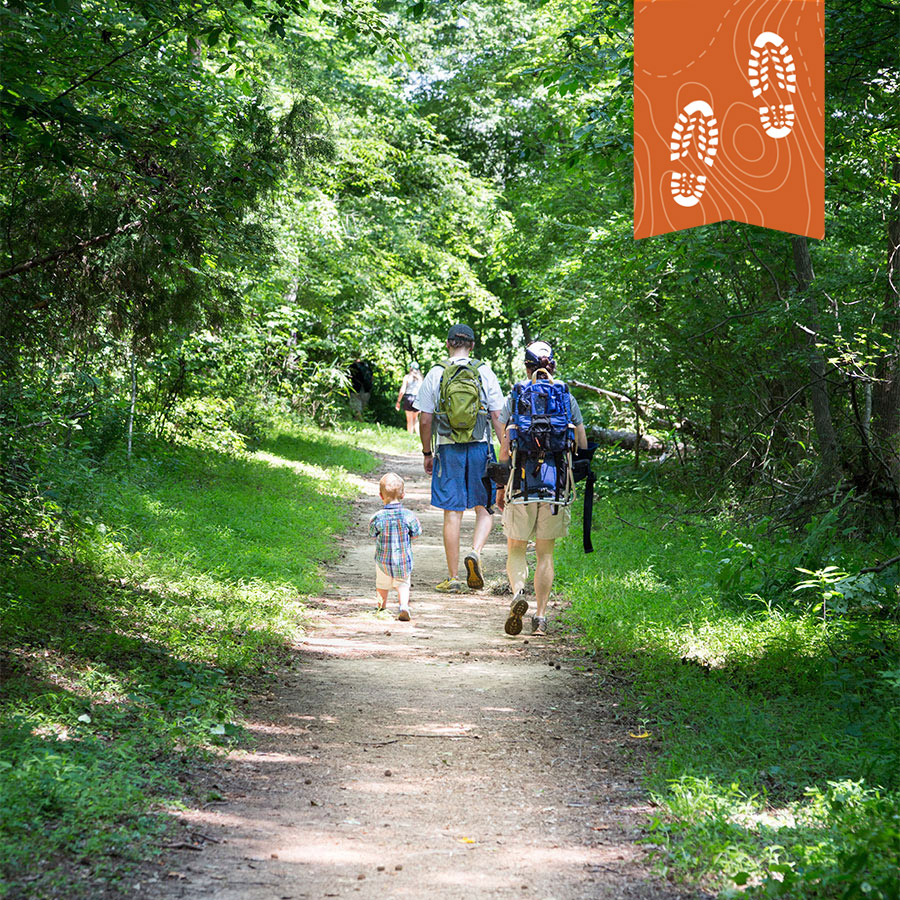 Family Hiking Carolina thread trail